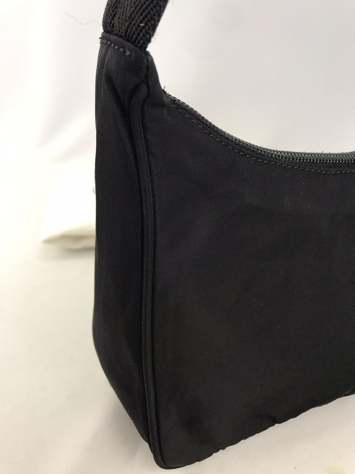 Prada 🔥Hot item🔥Auth Vintage Prada Nylon Hobo Black Size ONE SIZE - 7 Thumbnail