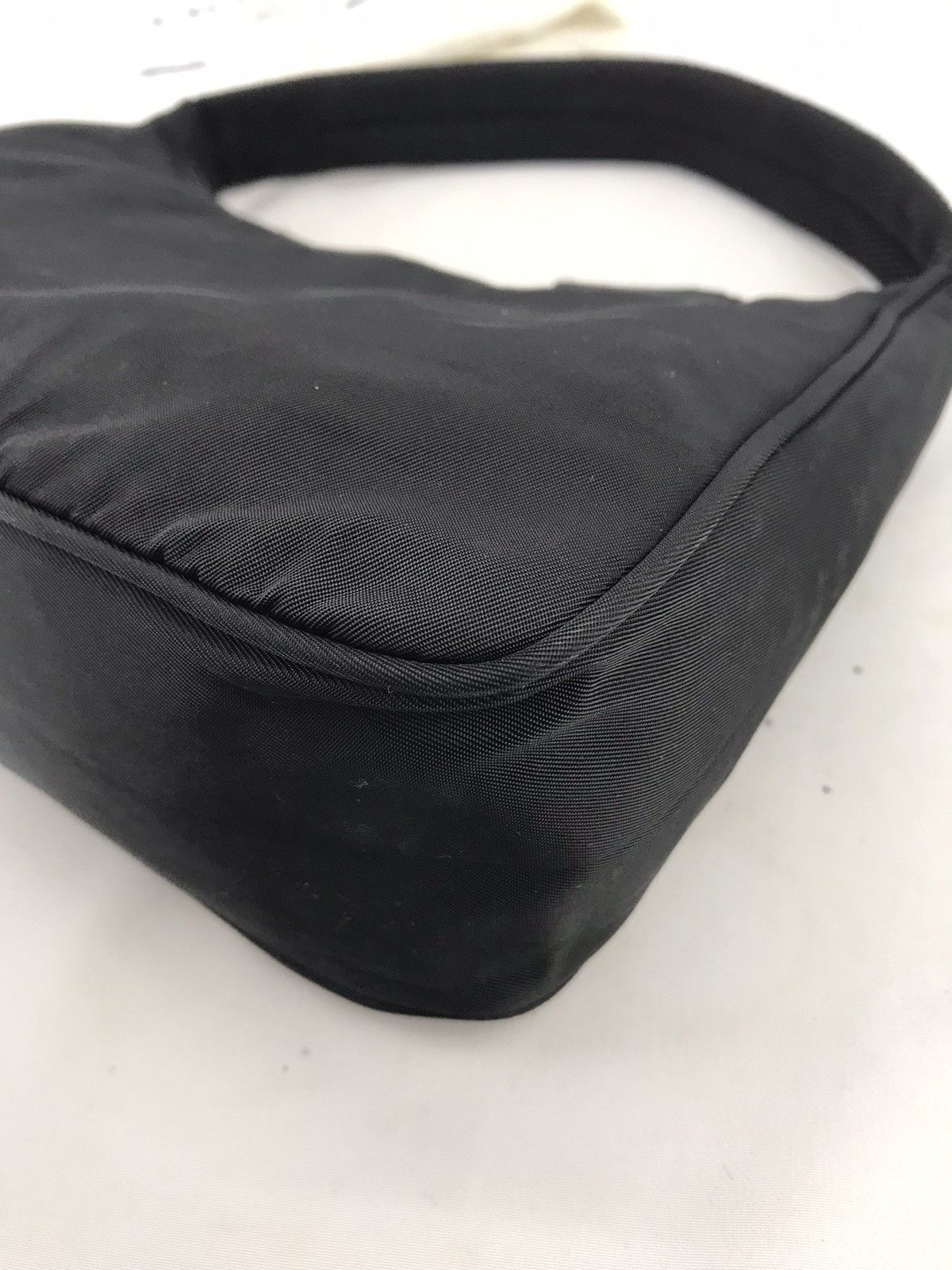Prada 🔥Hot item🔥Auth Vintage Prada Nylon Hobo Black Size ONE SIZE - 17 Thumbnail