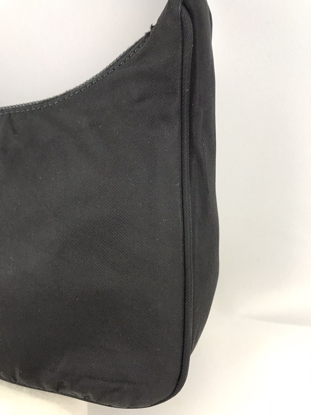 Prada 🔥Hot item🔥Auth Vintage Prada Nylon Hobo Black Size ONE SIZE - 4 Thumbnail
