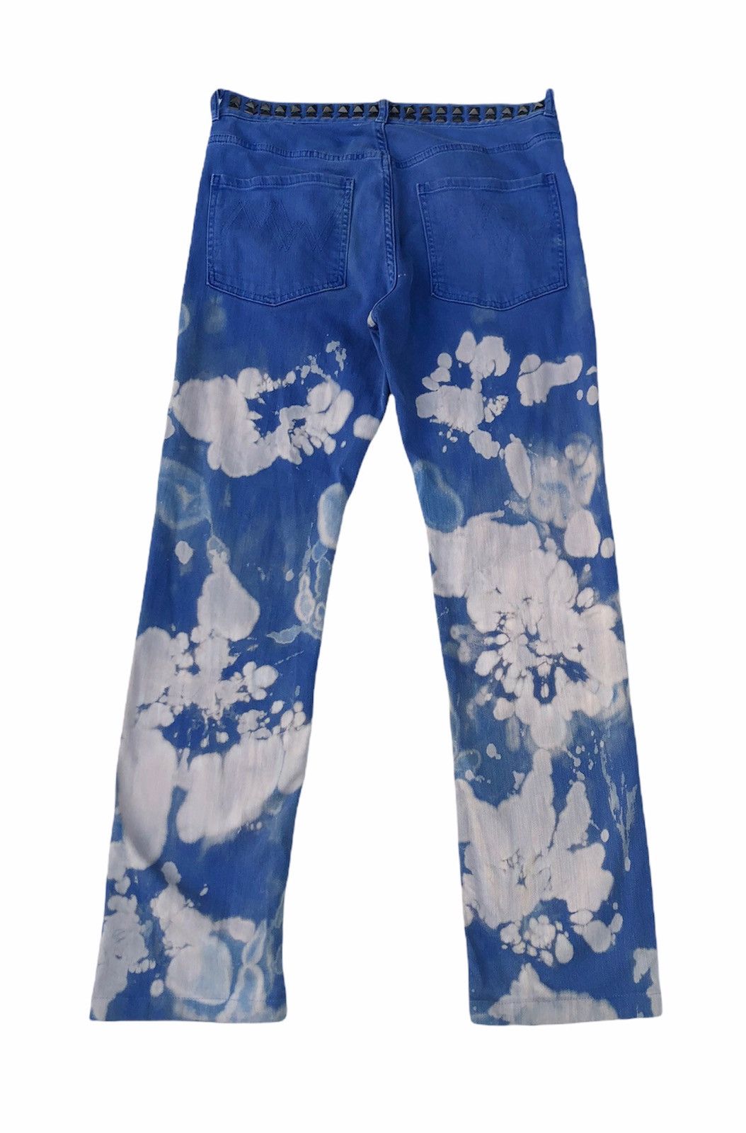Japanese Brand 🔥Mega Rare🔥Matthew Williamson Custom Polar Bleached Jeans Size US 32 / EU 48 - 2 Thumbnail