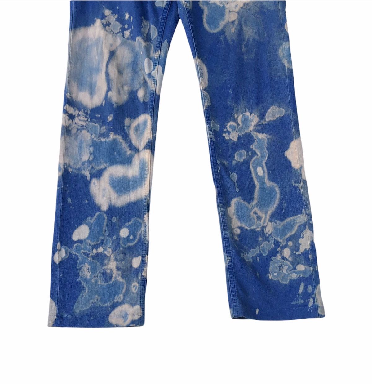 Japanese Brand 🔥Mega Rare🔥Matthew Williamson Custom Polar Bleached Jeans Size US 32 / EU 48 - 4 Thumbnail