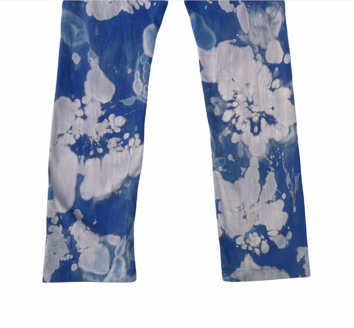 Japanese Brand 🔥Mega Rare🔥Matthew Williamson Custom Polar Bleached Jeans Size US 32 / EU 48 - 9 Thumbnail