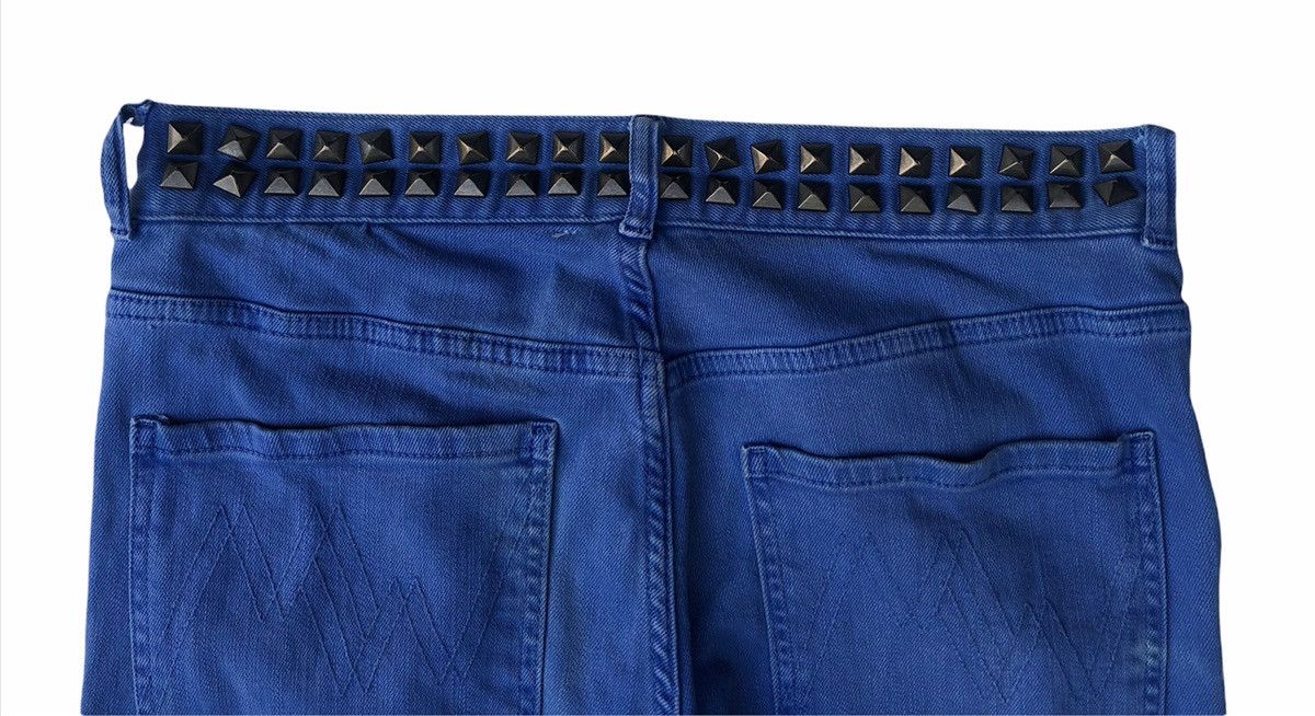 Japanese Brand 🔥Mega Rare🔥Matthew Williamson Custom Polar Bleached Jeans Size US 32 / EU 48 - 6 Thumbnail