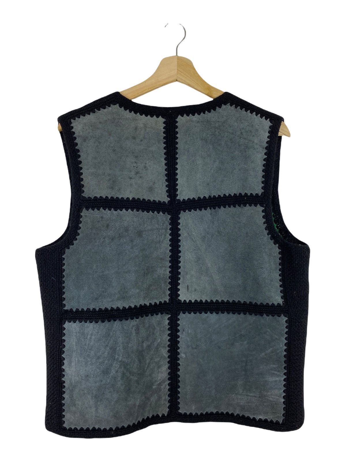 Japanese Brand × Leather VINTAGE CUSTOM LEATHER VEST Size US M / EU 48-50 / 2 - 3 Thumbnail