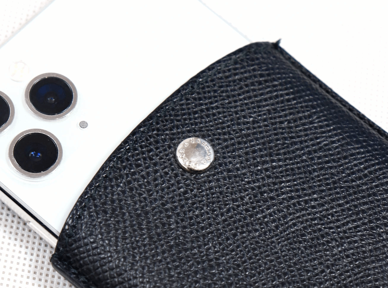 Dolce & Gabbana Main Line GenuineLeather Phone Case Size ONE SIZE - 2 Thumbnail
