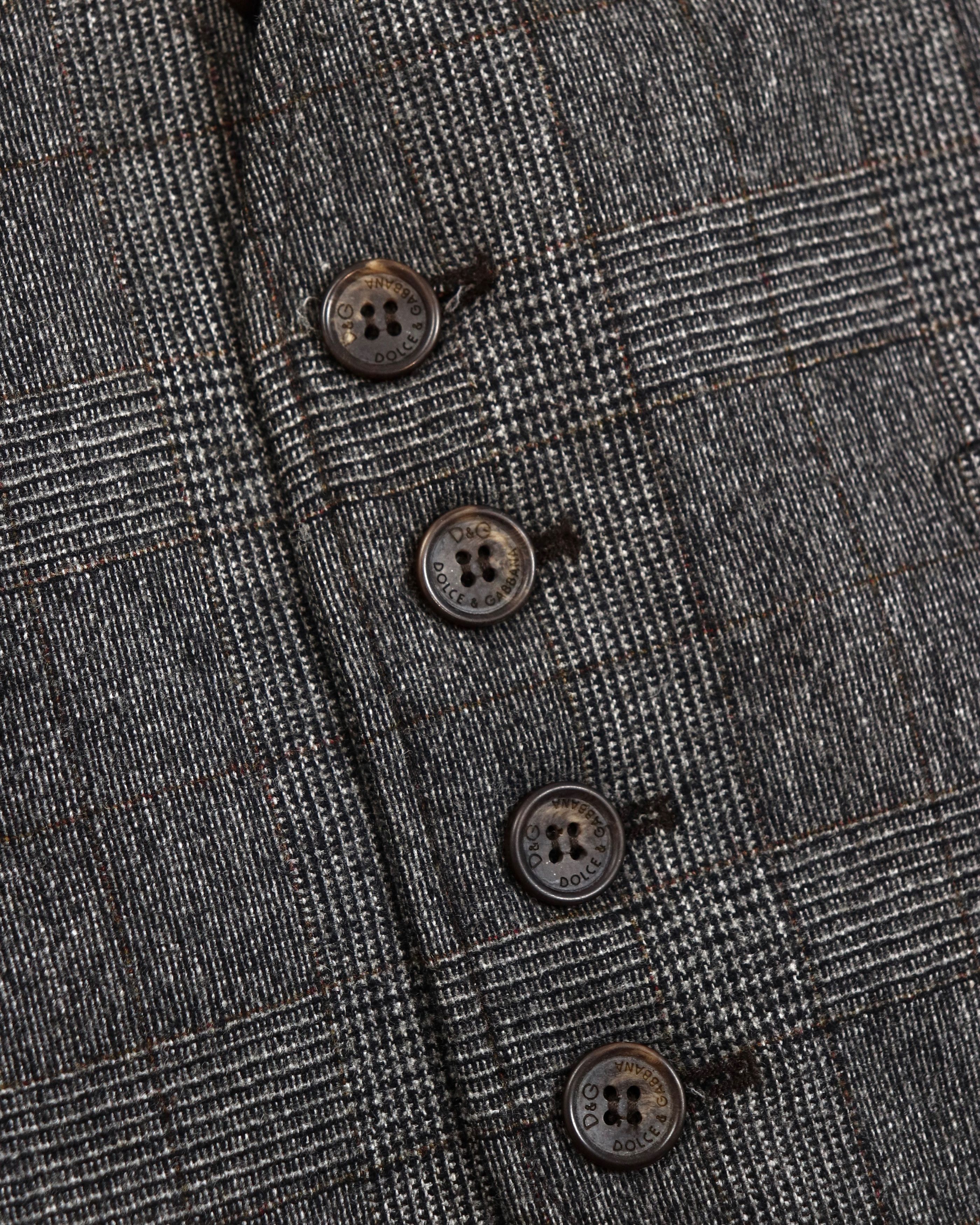 Dolce & Gabbana D&G Classic Wool Silk Vest Size US M / EU 48-50 / 2 - 3 Thumbnail