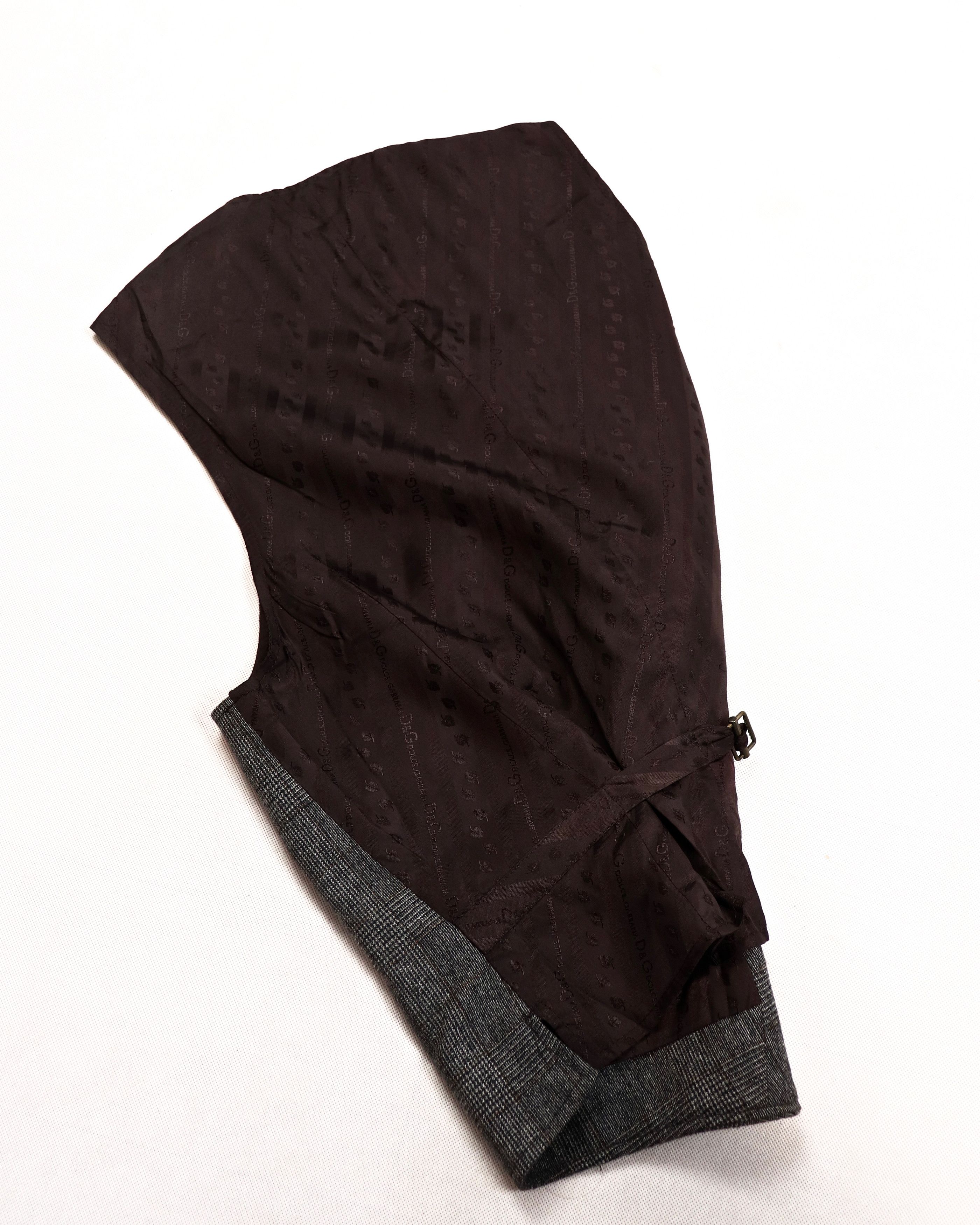 Dolce & Gabbana D&G Classic Wool Silk Vest Size US M / EU 48-50 / 2 - 4 Thumbnail