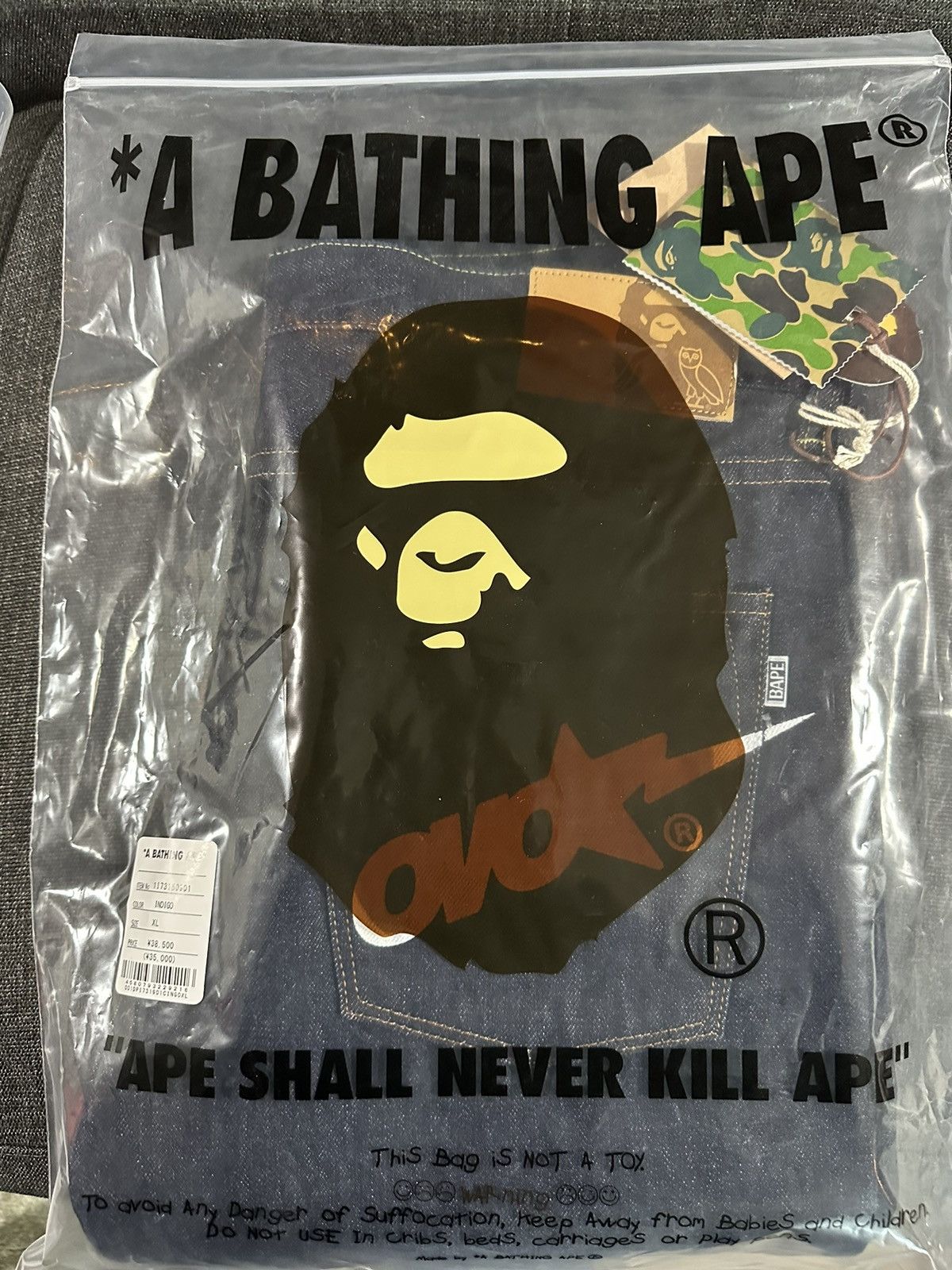 Bape × October's Very Own Bape x OVO Denim Size US 30 / EU 46 - 2 Thumbnail