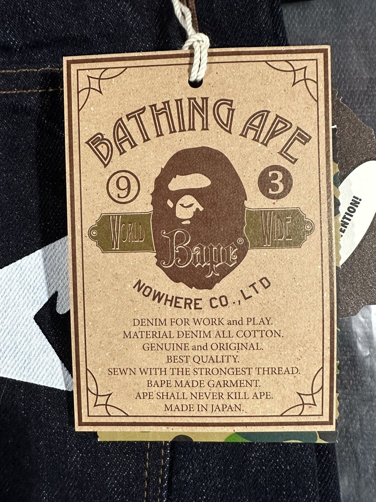 Bape × October's Very Own Bape x OVO Denim Size US 30 / EU 46 - 5 Thumbnail