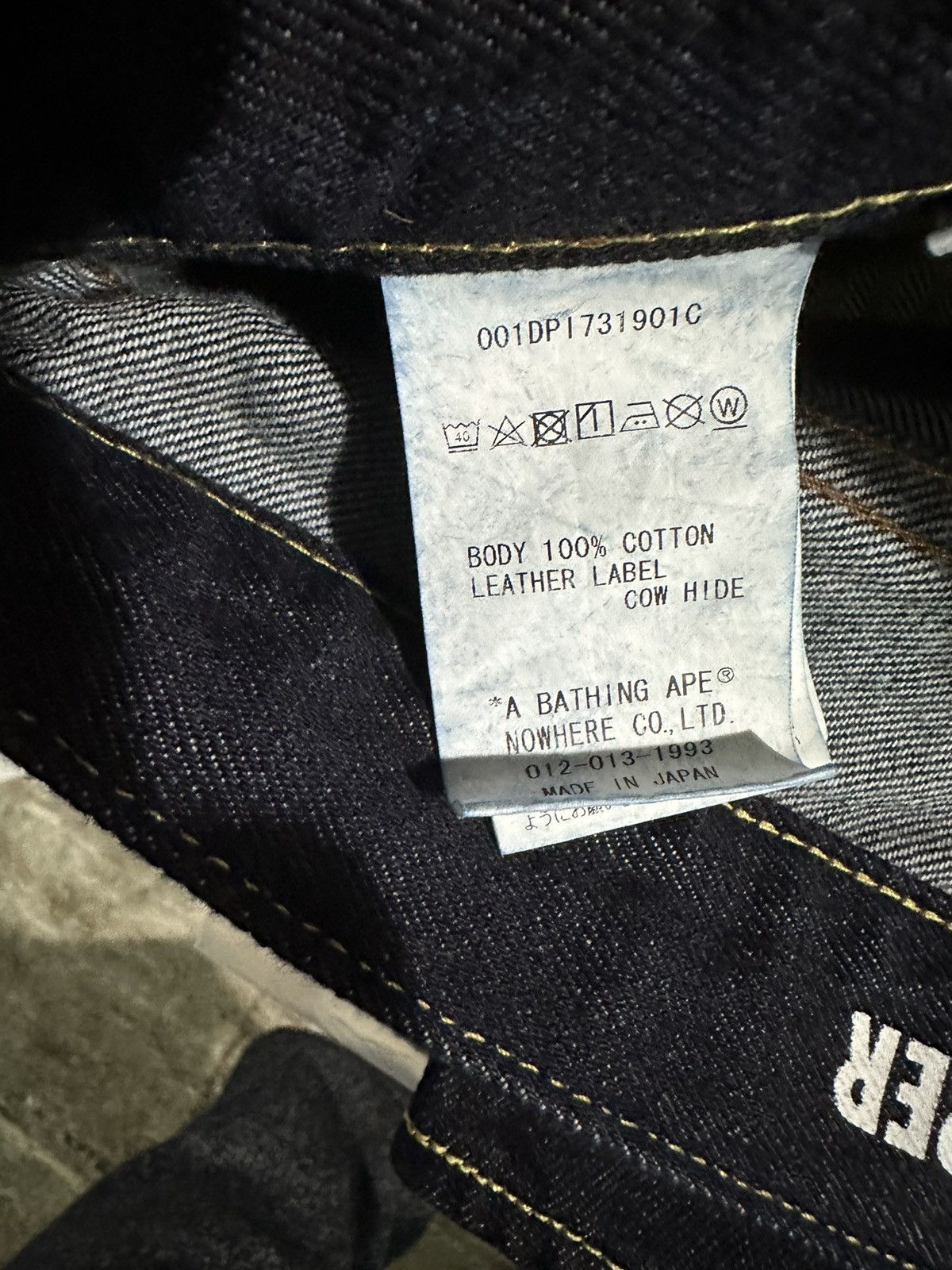 Bape × October's Very Own Bape x OVO Denim Size US 30 / EU 46 - 11 Thumbnail