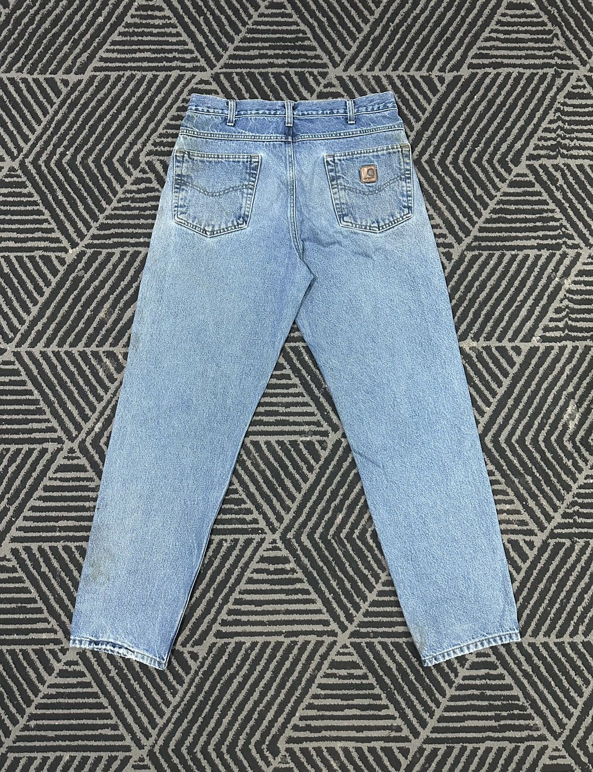 Carhartt × Vintage Vintage CARHARTT Carpenter Distressed Denim Jeans Size US 34 / EU 50 - 9 Thumbnail