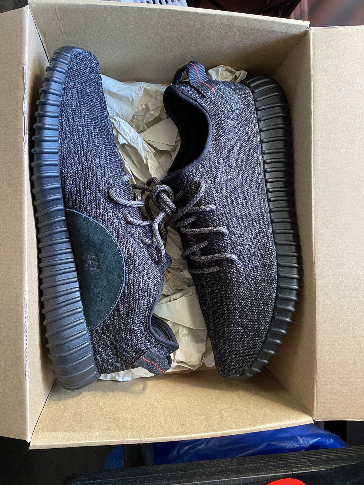Size 14 Yeezy Boost 350 Pirate Black 2016 - threedaughtersproperties.com
