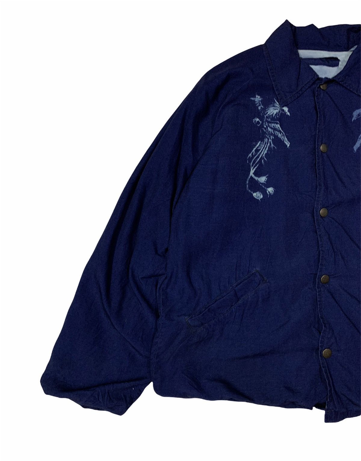 Blue Blue Japan 🔥BLUE BLUE JAPAN DRAGON SNAP BUTTON JACKET Size US M / EU 48-50 / 2 - 8 Thumbnail