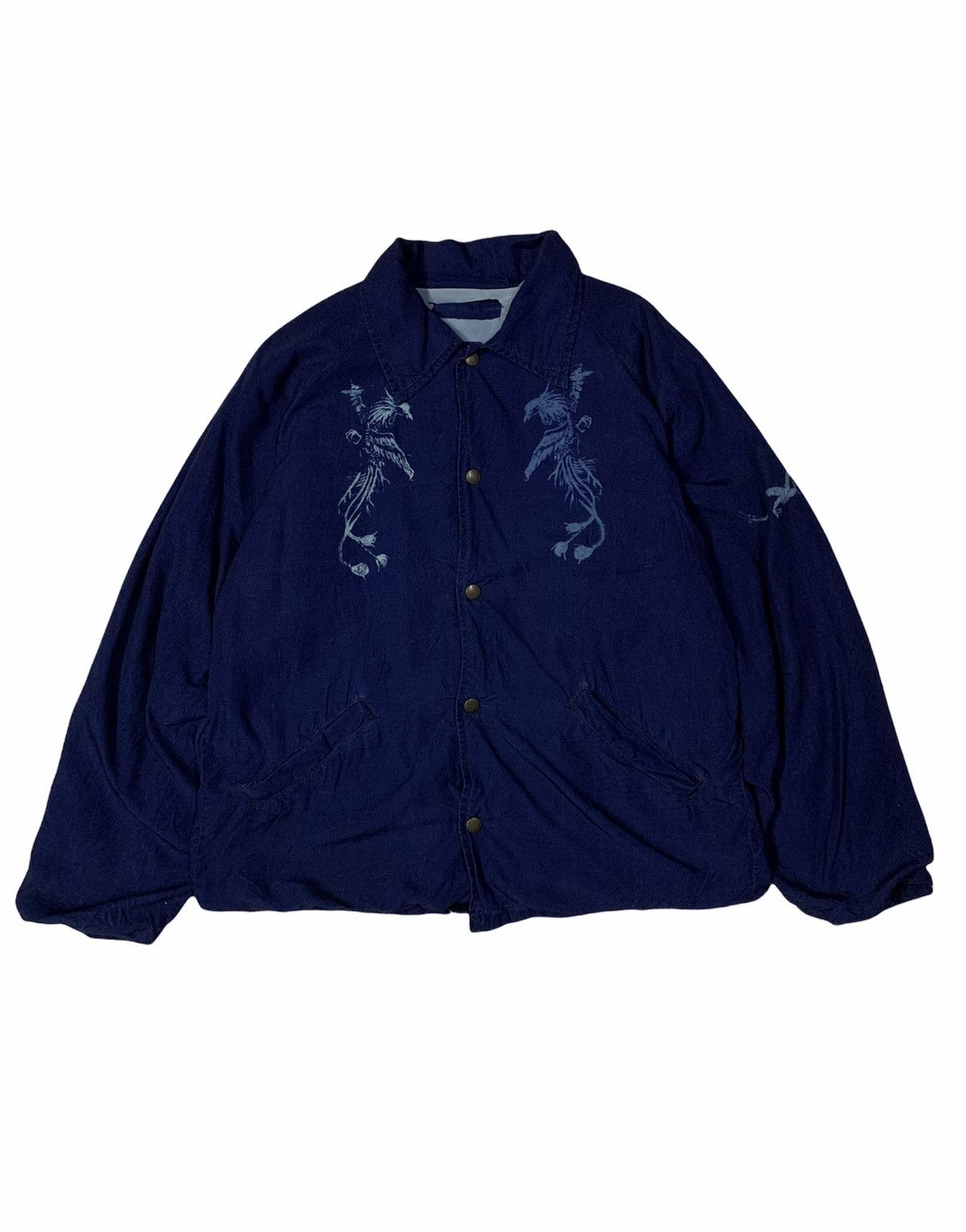 Blue Blue Japan 🔥BLUE BLUE JAPAN DRAGON SNAP BUTTON JACKET Size US M / EU 48-50 / 2 - 1 Thumbnail