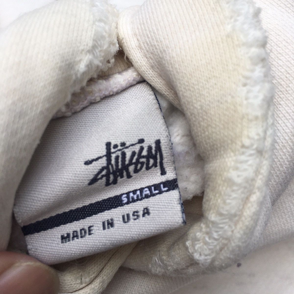 Stussy vintage distressed hoodie Size US L / EU 52-54 / 3 - 12 Thumbnail