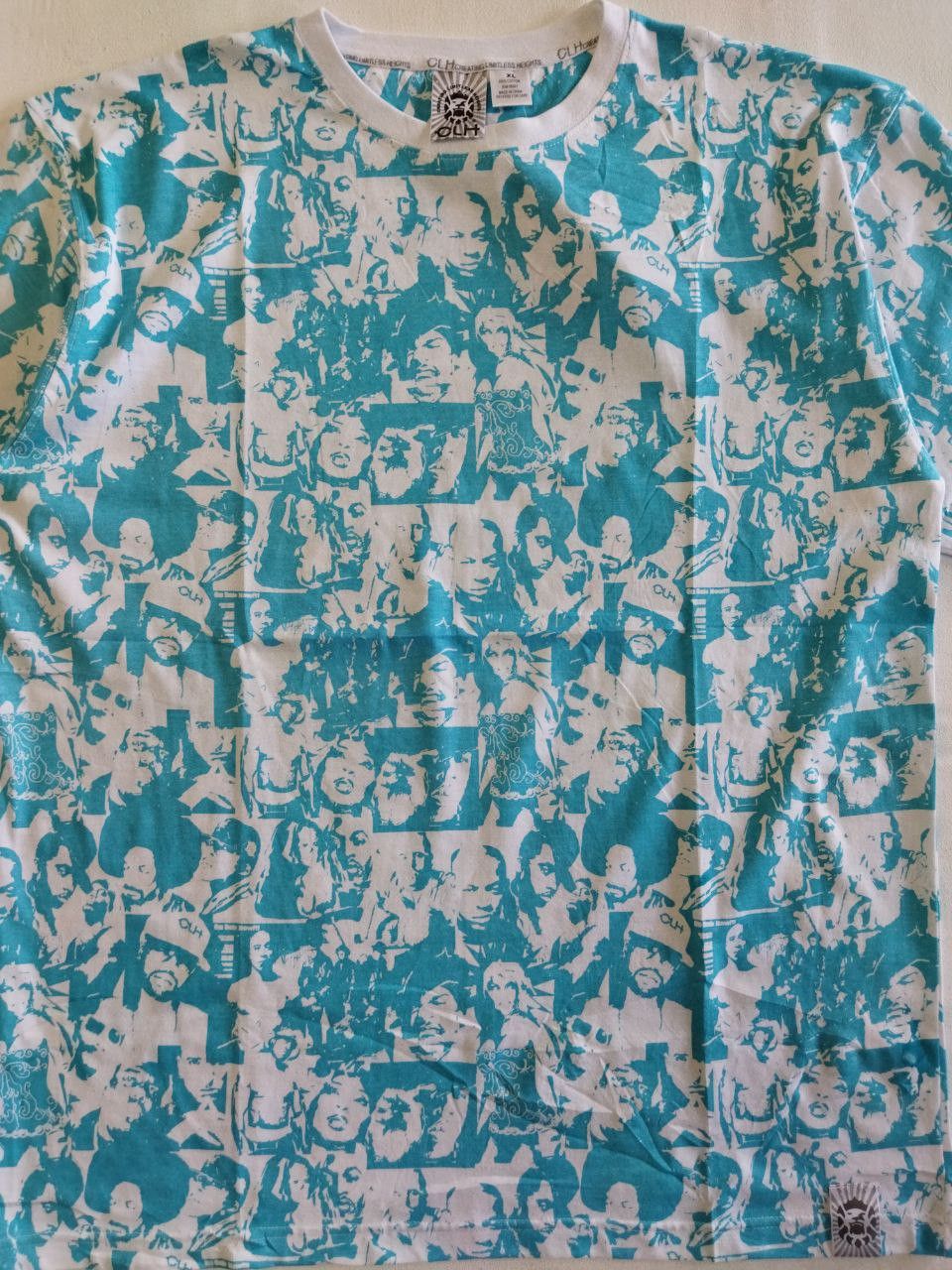 Japanese Brand CLH Creating Limitless Heights Overprint Rap Tees Size US XL / EU 56 / 4 - 6 Thumbnail