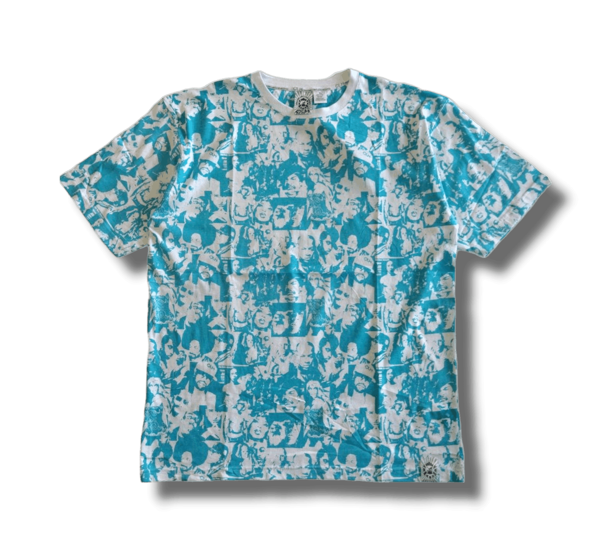 Japanese Brand CLH Creating Limitless Heights Overprint Rap Tees Size US XL / EU 56 / 4 - 1 Thumbnail