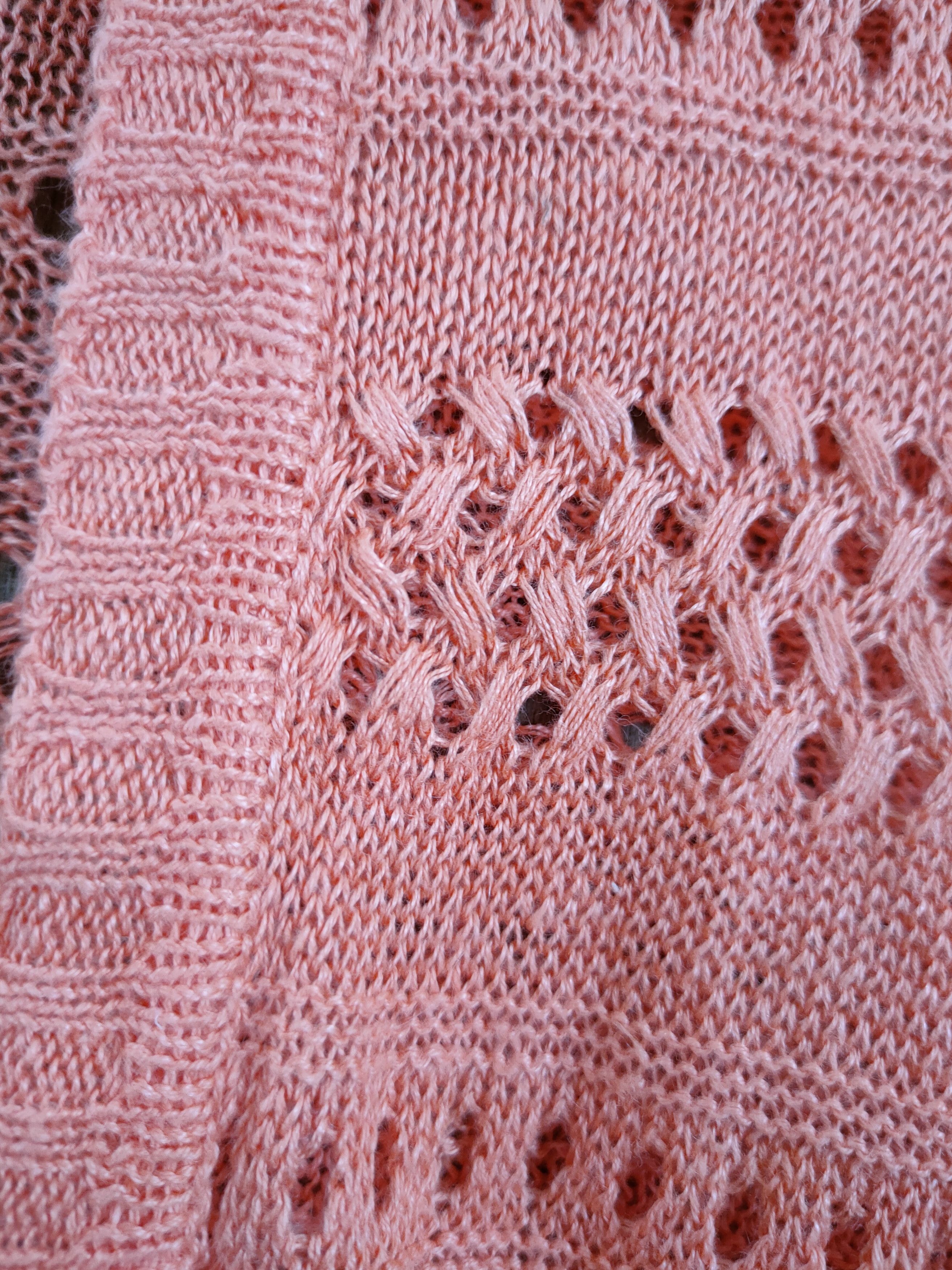 Vintage D DoClasse crochet meshnet thin knitwear cardigan #46-984 Size US M / EU 48-50 / 2 - 5 Thumbnail