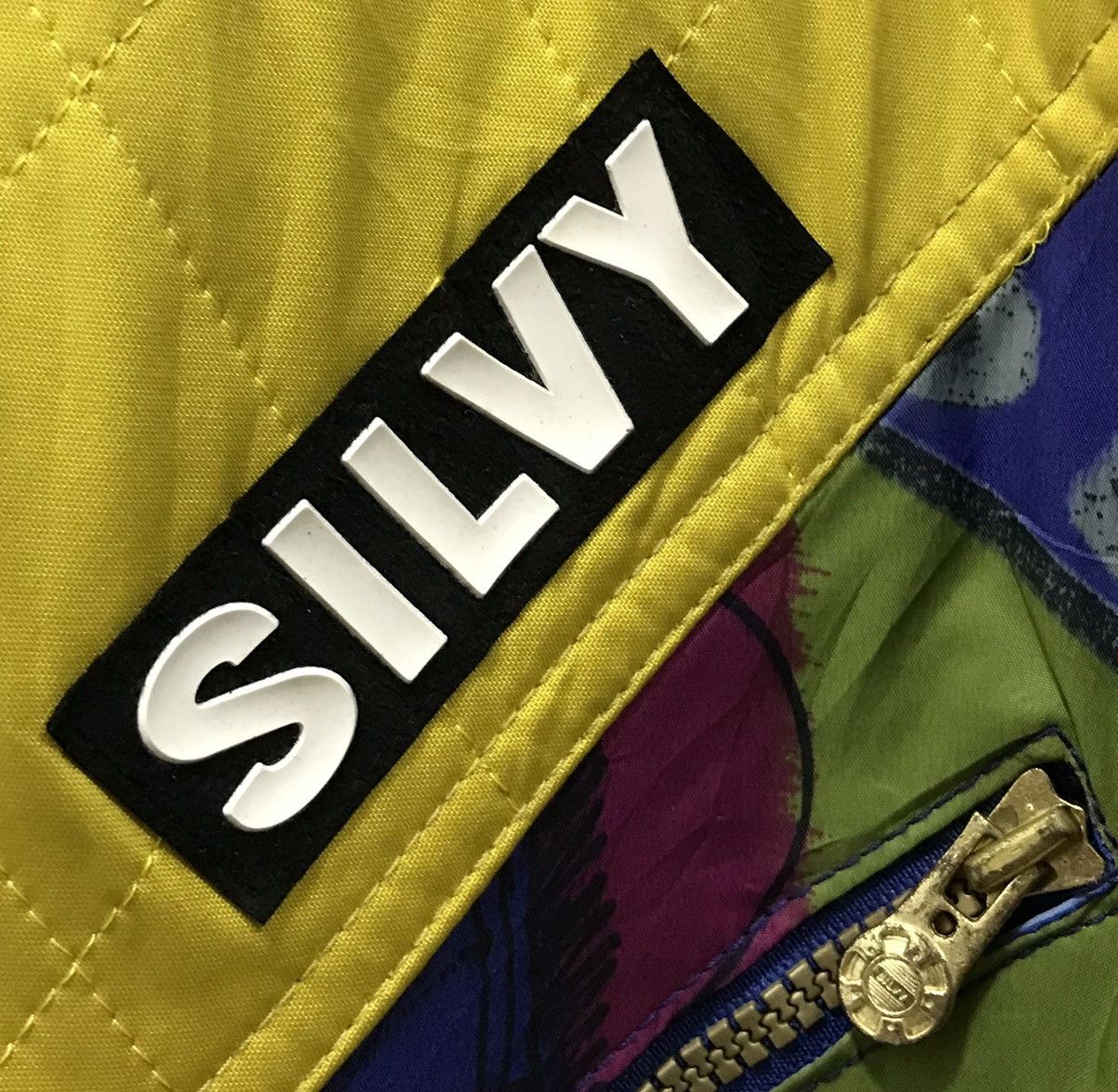 Japanese Brand × Vintage VINTAGE SILVY JACKET COLOURFULL DESIGN Size US XL / EU 56 / 4 - 6 Thumbnail