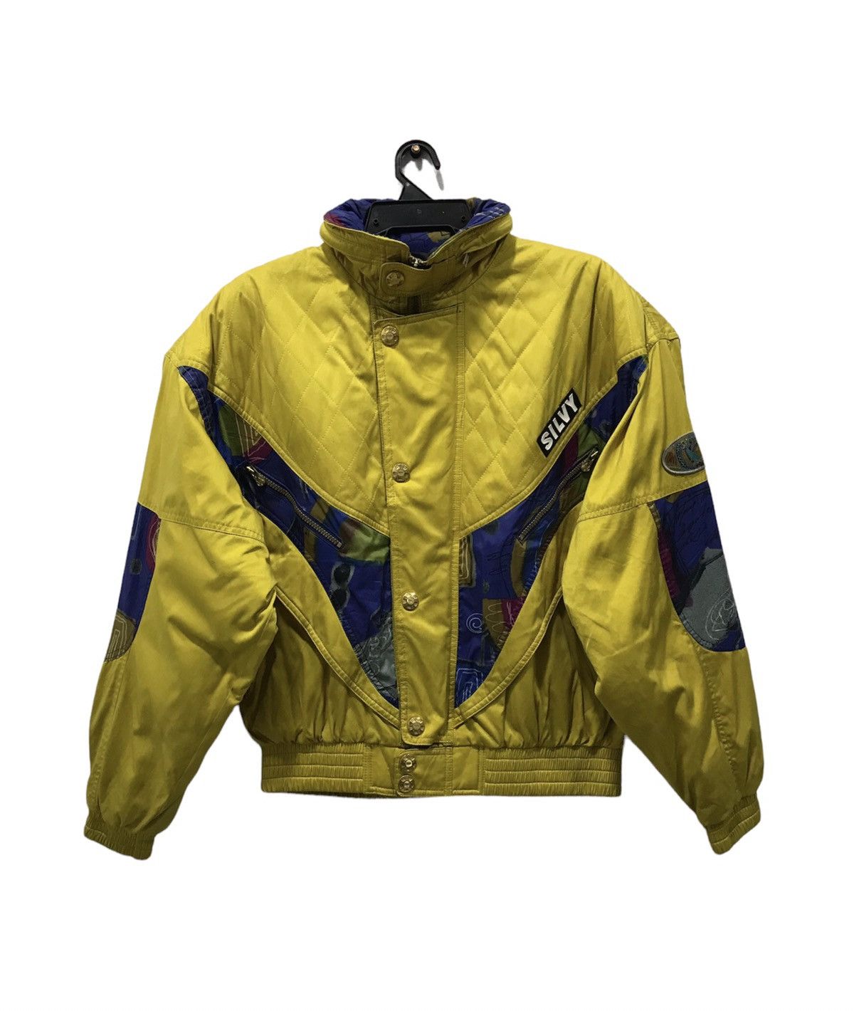 Japanese Brand × Vintage VINTAGE SILVY JACKET COLOURFULL DESIGN Size US XL / EU 56 / 4 - 1 Thumbnail