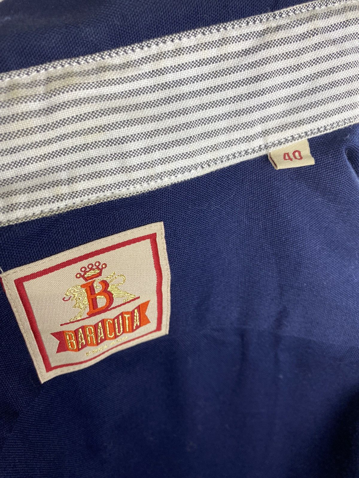 Baracuta 🔥BARACUTA DOUBLE COLLAR BUTTON JACKET Size US M / EU 48-50 / 2 - 12 Thumbnail