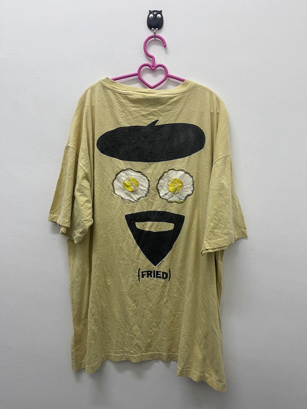 Vintage Rare Vintage BEATNIK Brand Fried 1996 Tee Size US XL / EU 56 / 4 - 1 Thumbnail