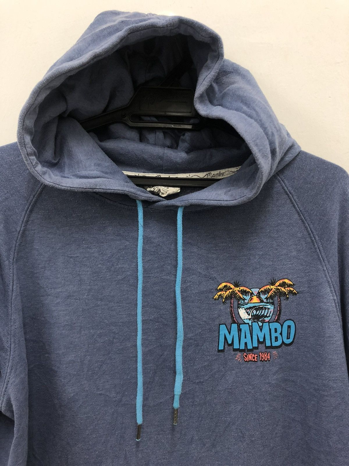 Mambo Rare MAMBO Spell Out Big Logo Hooded Sweater Size US M / EU 48-50 / 2 - 2 Thumbnail