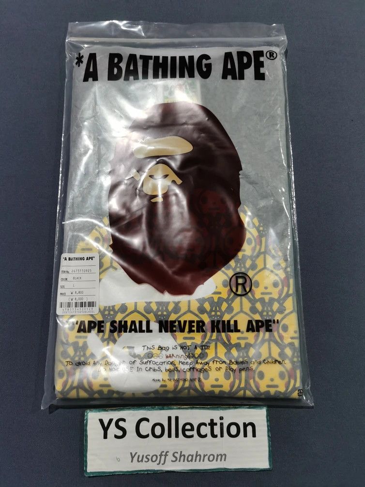 Bape × Pokemon Bape x Pokemon Ape Head Tee Size US L / EU 52-54 / 3 - 4 Thumbnail