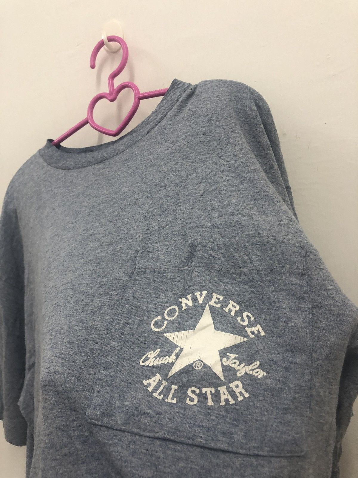 Converse Vintage CONVERSE ALL STAR CHUCK TAYLOR Single Pocket Tee Size US L / EU 52-54 / 3 - 4 Thumbnail