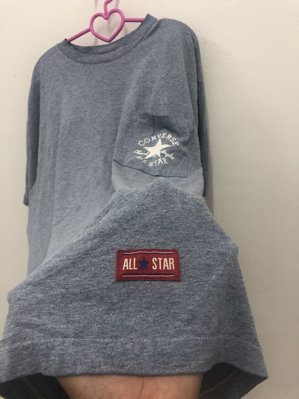 Converse Vintage CONVERSE ALL STAR CHUCK TAYLOR Single Pocket Tee Size US L / EU 52-54 / 3 - 6 Thumbnail