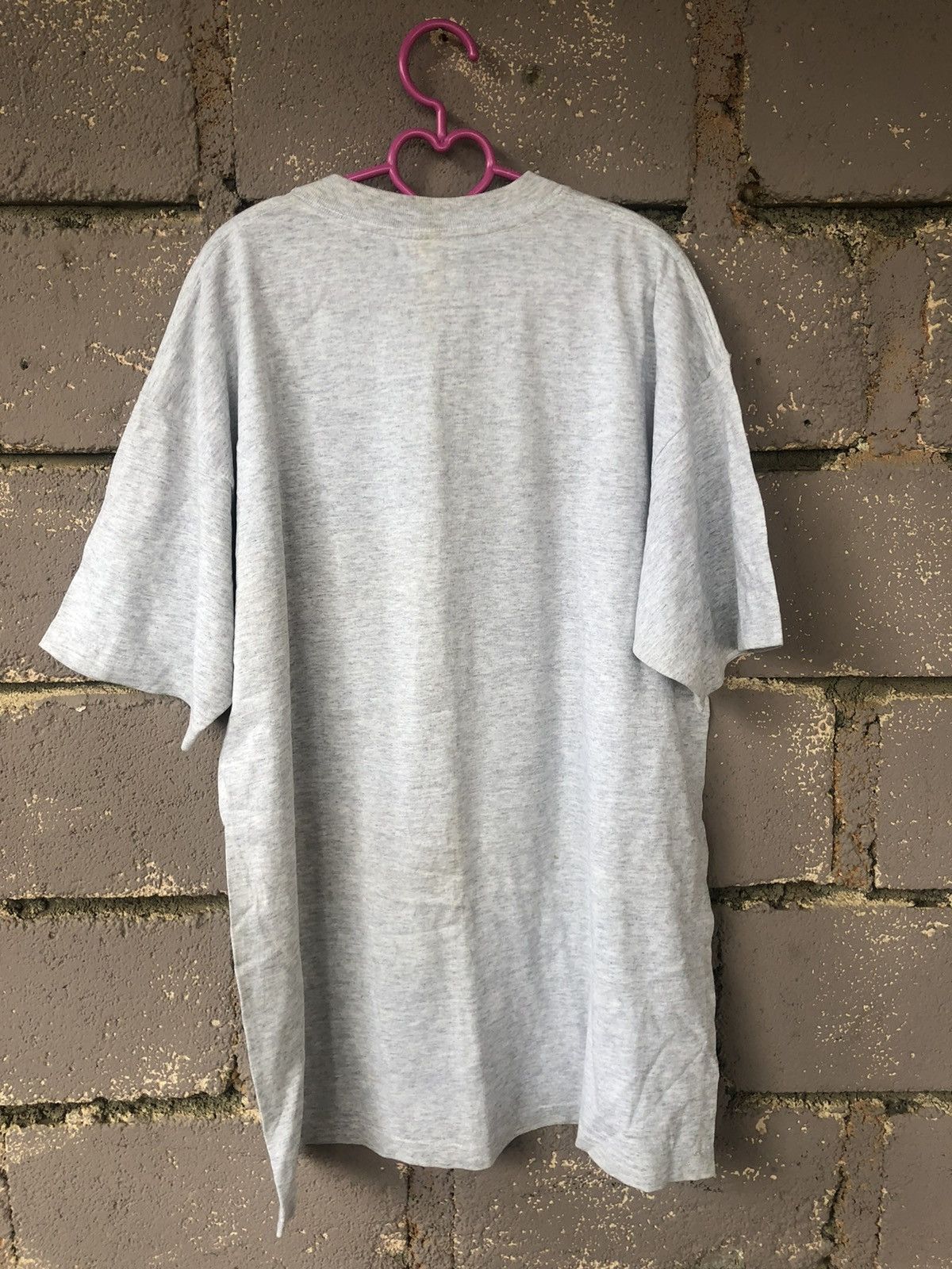 Adidas Rare 90s Vintage Adidas Trefoil Spell Out Big Logo Shirt Size US L / EU 52-54 / 3 - 5 Thumbnail