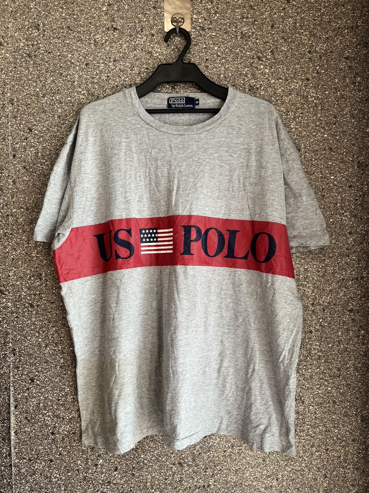 image of Vintage Us Polo Ft85 in Grey, Men's (Size XL)