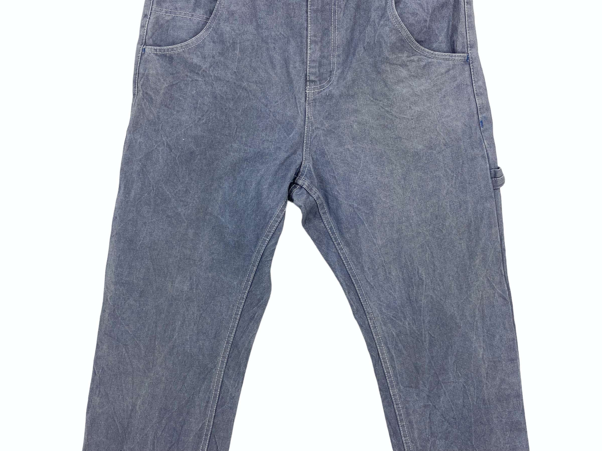 Japanese Brand Jungle Storm Carpenter Jeans Hip Hop Jeans Size US 31 - 4 Thumbnail