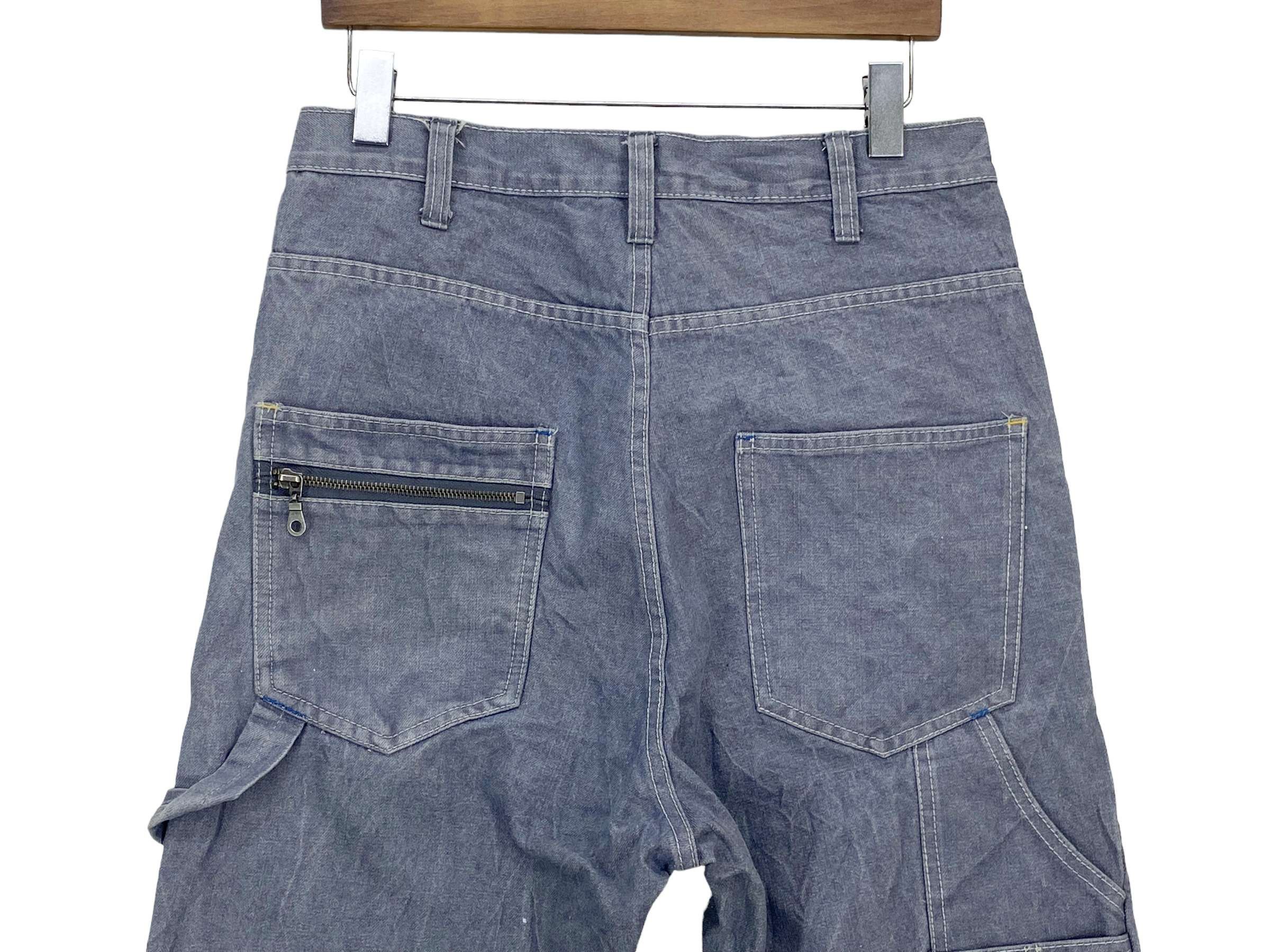 Japanese Brand Jungle Storm Carpenter Jeans Hip Hop Jeans Size US 31 - 6 Thumbnail