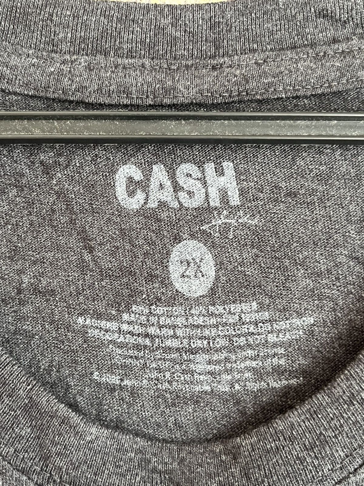 Band Tees Johny cash ft84 Size US XXL / EU 58 / 5 - 3 Thumbnail