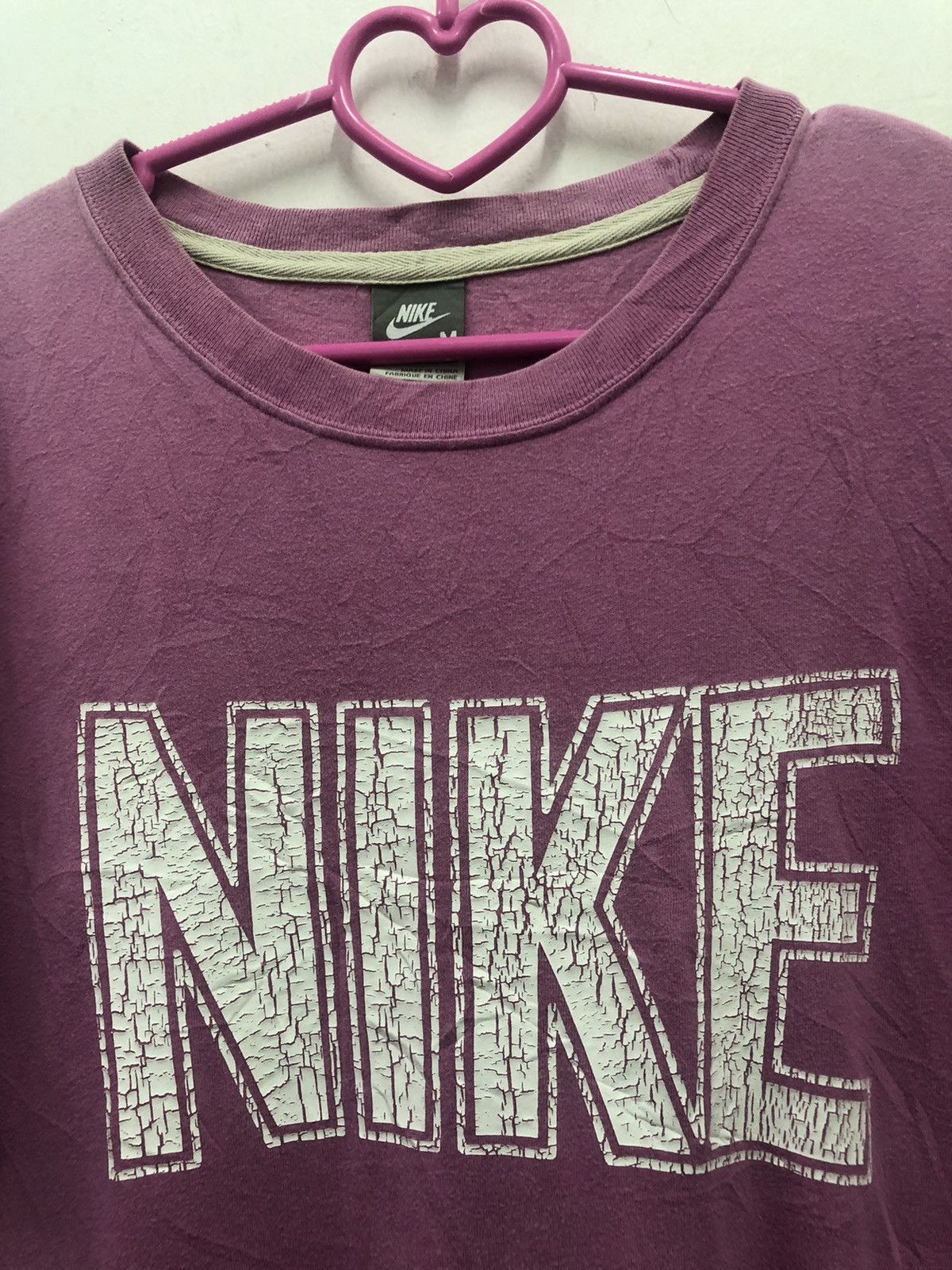 Nike Rare NIKE Spell Out Shirt Size US M / EU 48-50 / 2 - 2 Thumbnail