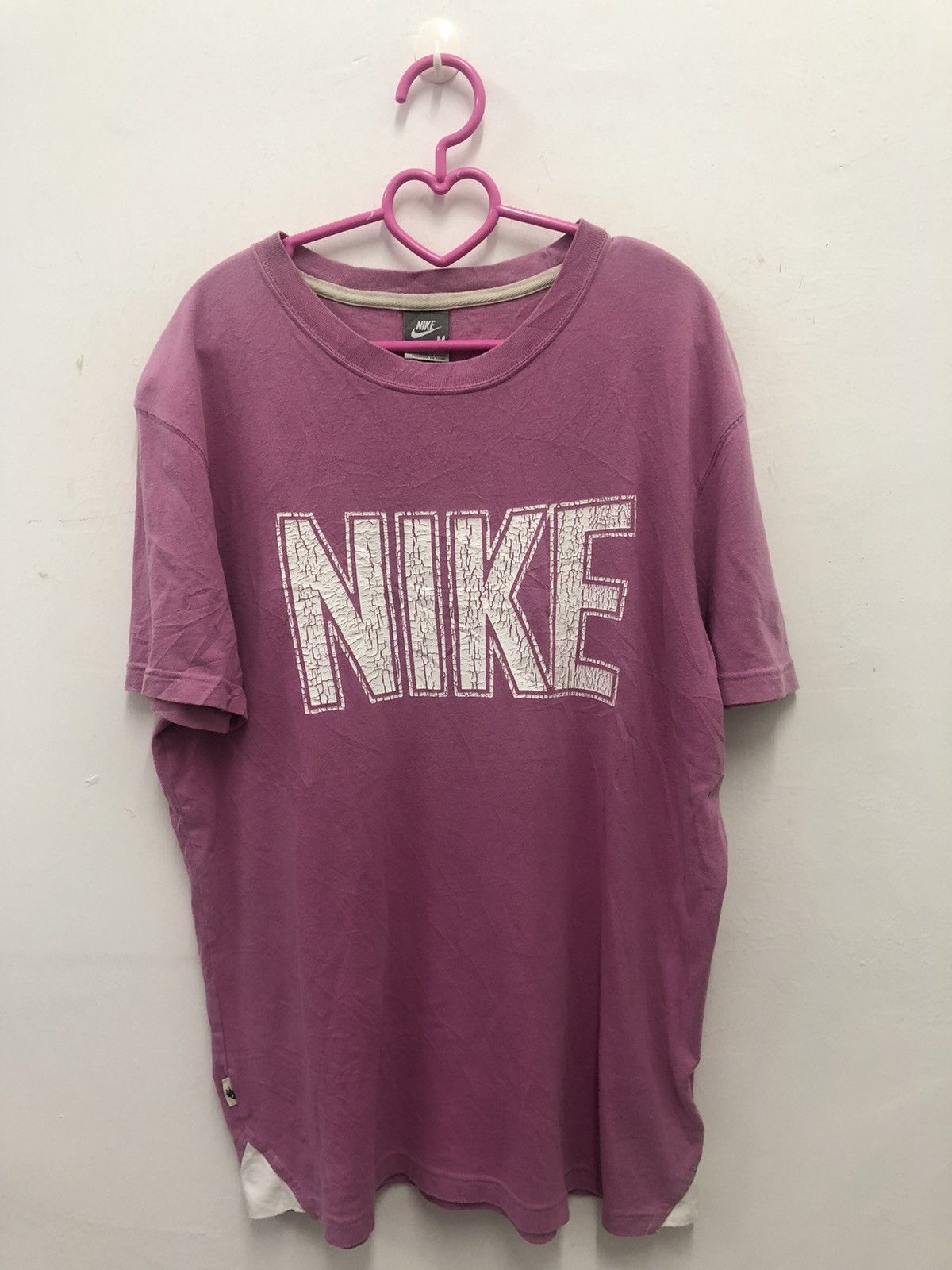 image of Nike Spell Out Shirt in Pink, Men's (Size Medium)
