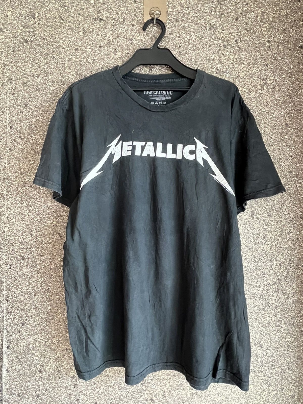 image of Band Tees x Rock Tees Metallica Ft84 in Black, Men's (Size Large)