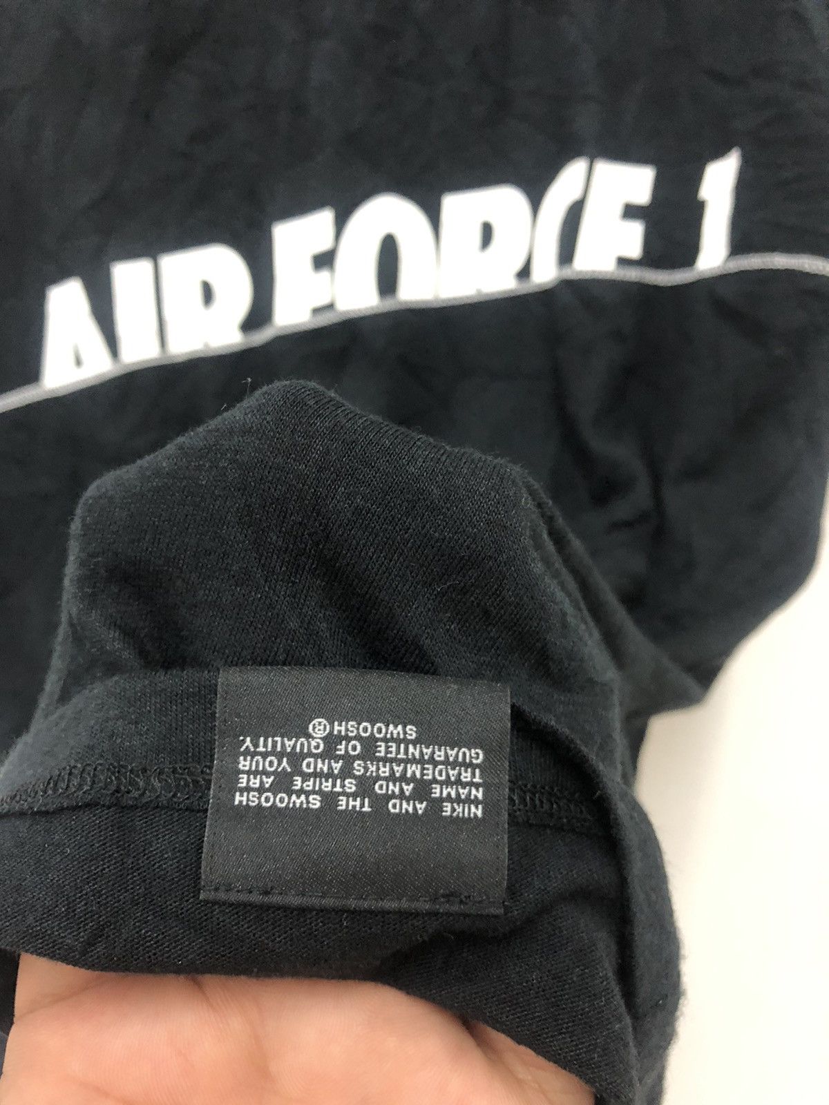 Nike Rare NIKE AIR FORCE 1 Swoosh Spell Out Big Logo Shirt Size US S / EU 44-46 / 1 - 5 Thumbnail