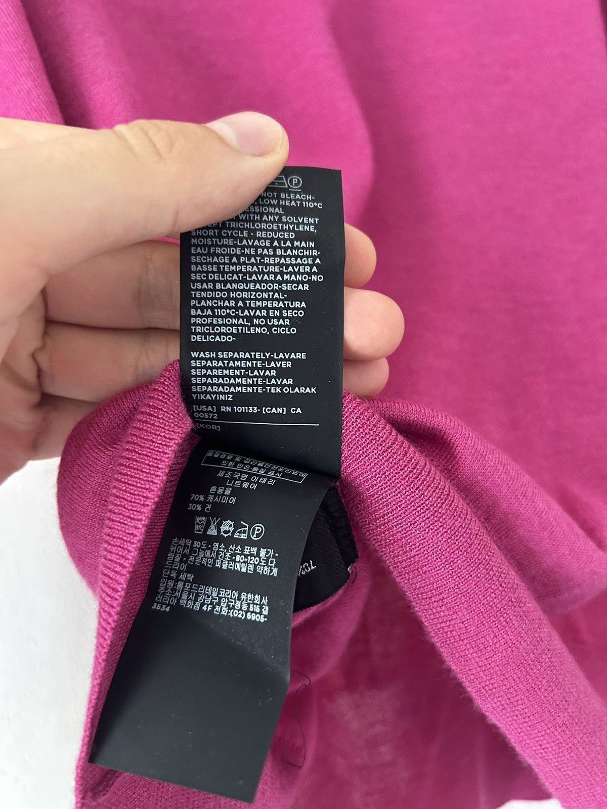 Tom Ford Pink Cashmere/Silk Blend Sweater Size US M / EU 48-50 / 2 - 6 Thumbnail