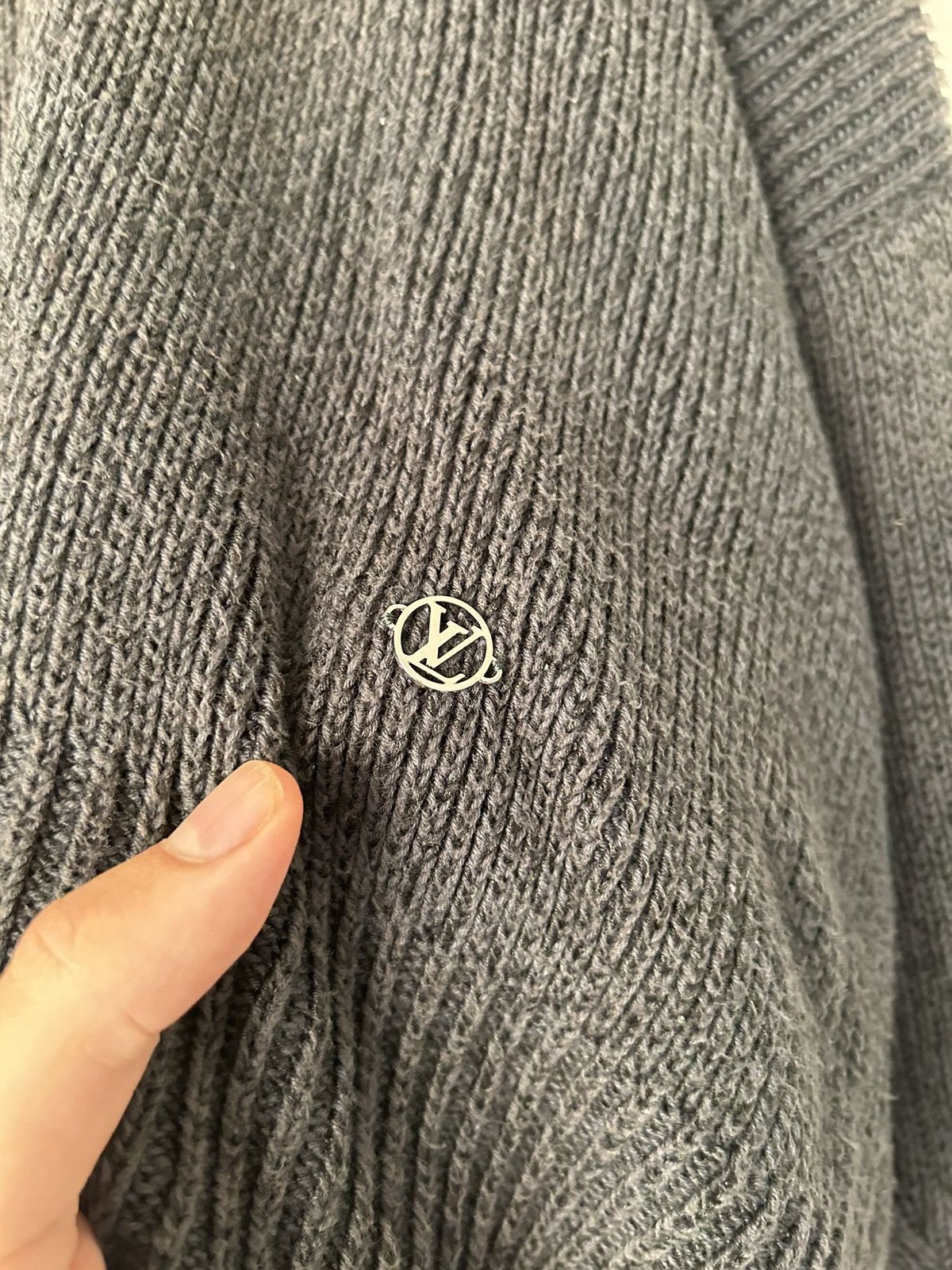Louis Vuitton Cotton/Silk Blend Sweater Size S / US 4 / IT 40 - 3 Thumbnail