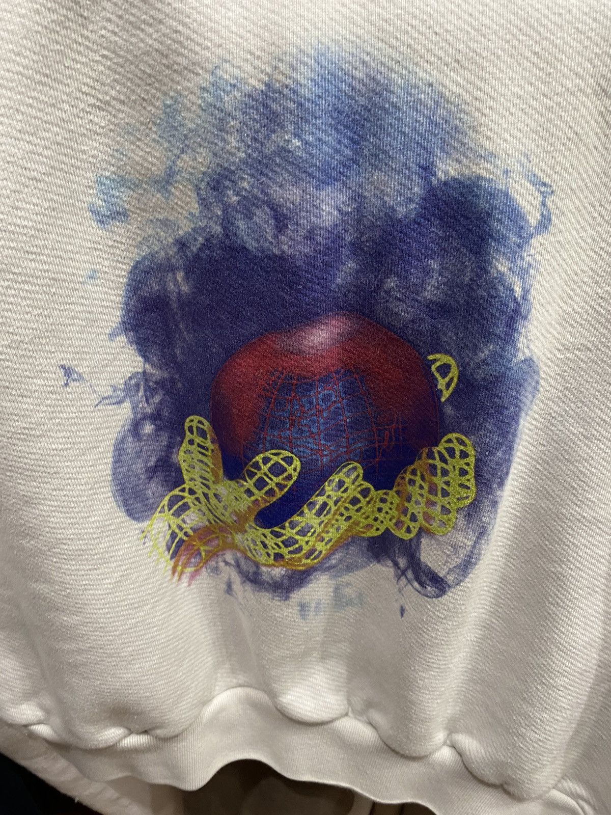 Off-White Off white world hand spliced crewneck Size US XL / EU 56 / 4 - 2 Thumbnail