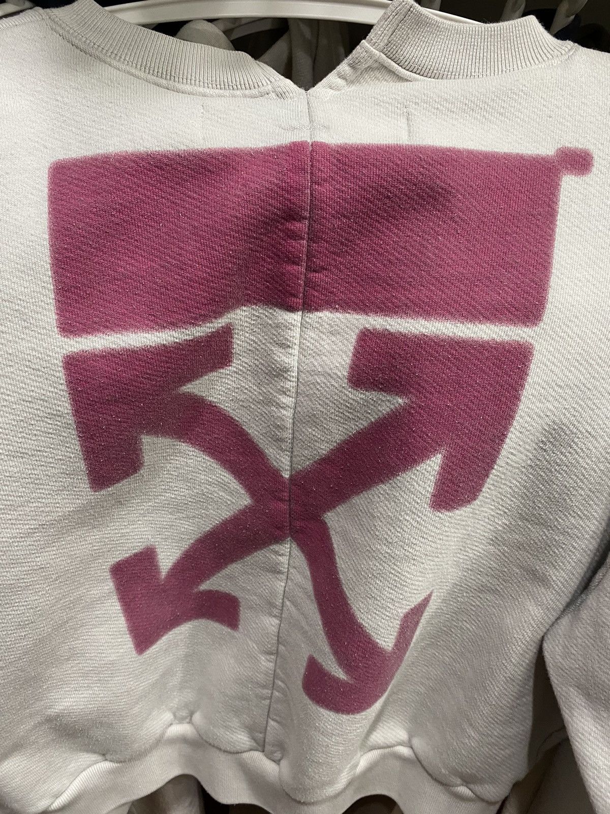 Off-White Off white world hand spliced crewneck Size US XL / EU 56 / 4 - 3 Thumbnail