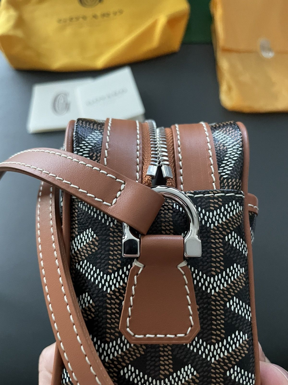 Goyard Brand NEW Iconic Classic Cap Vert Camera Bag Size ONE SIZE - 12 Thumbnail