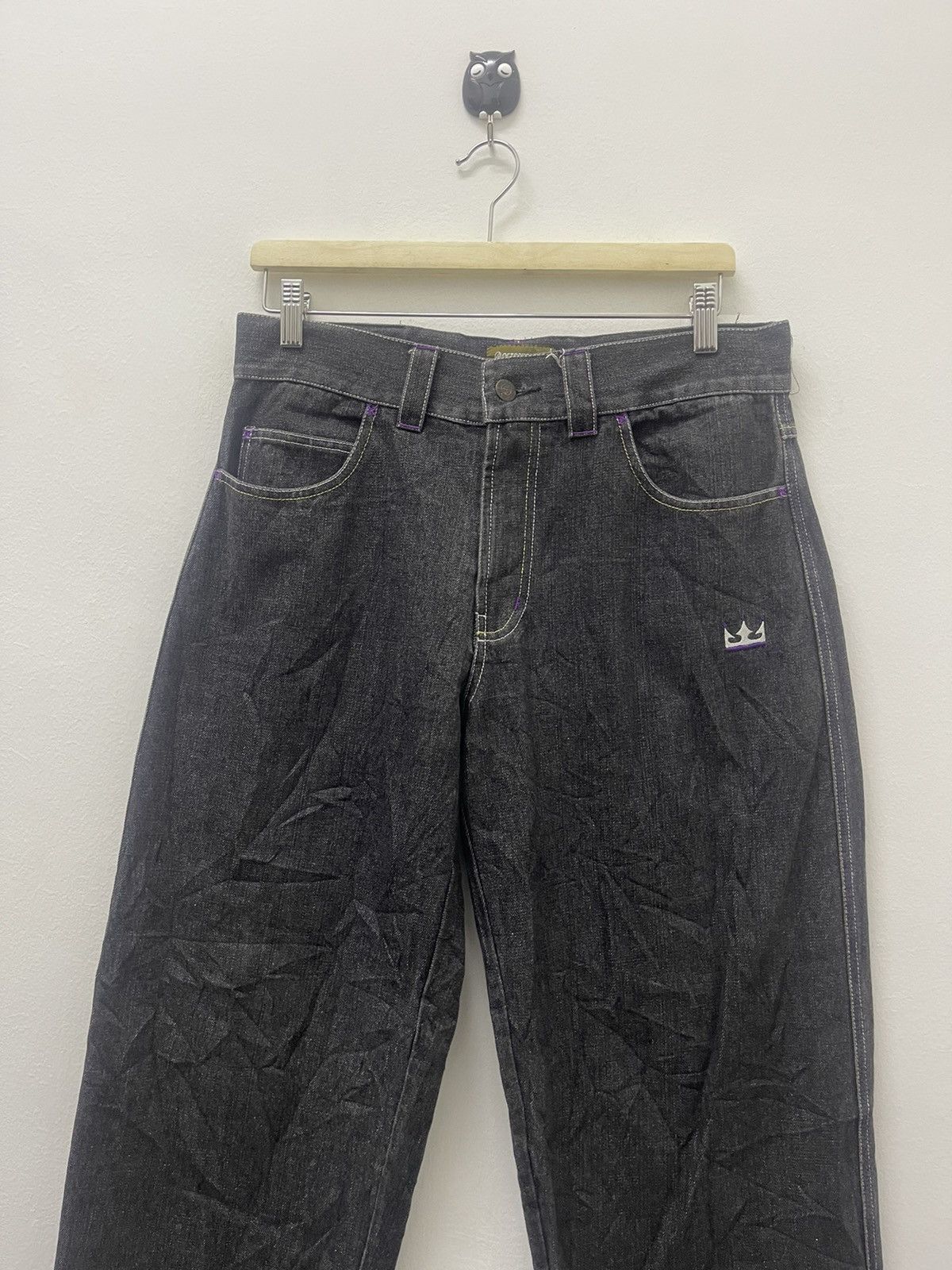 Japanese Brand Rare Vintage OCTOPUS ARMY Mugen Co Jeans Size US 31 - 6 Thumbnail