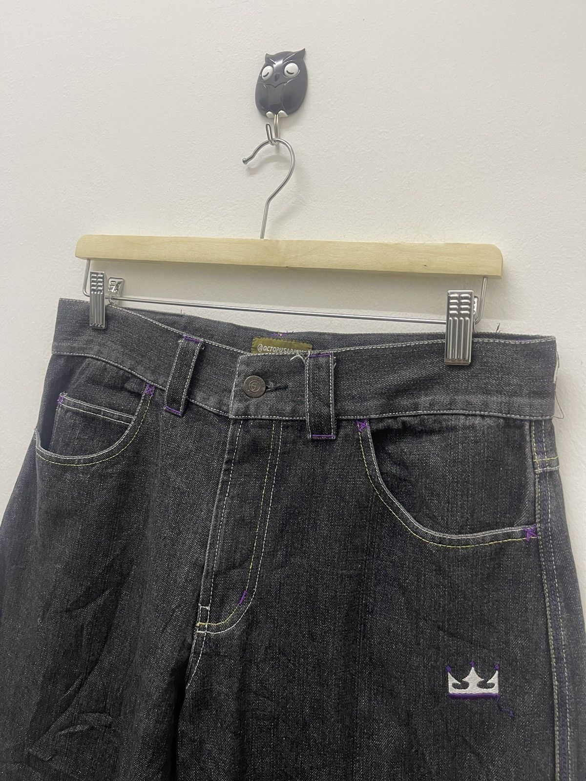 Japanese Brand Rare Vintage OCTOPUS ARMY Mugen Co Jeans Size US 31 - 7 Thumbnail