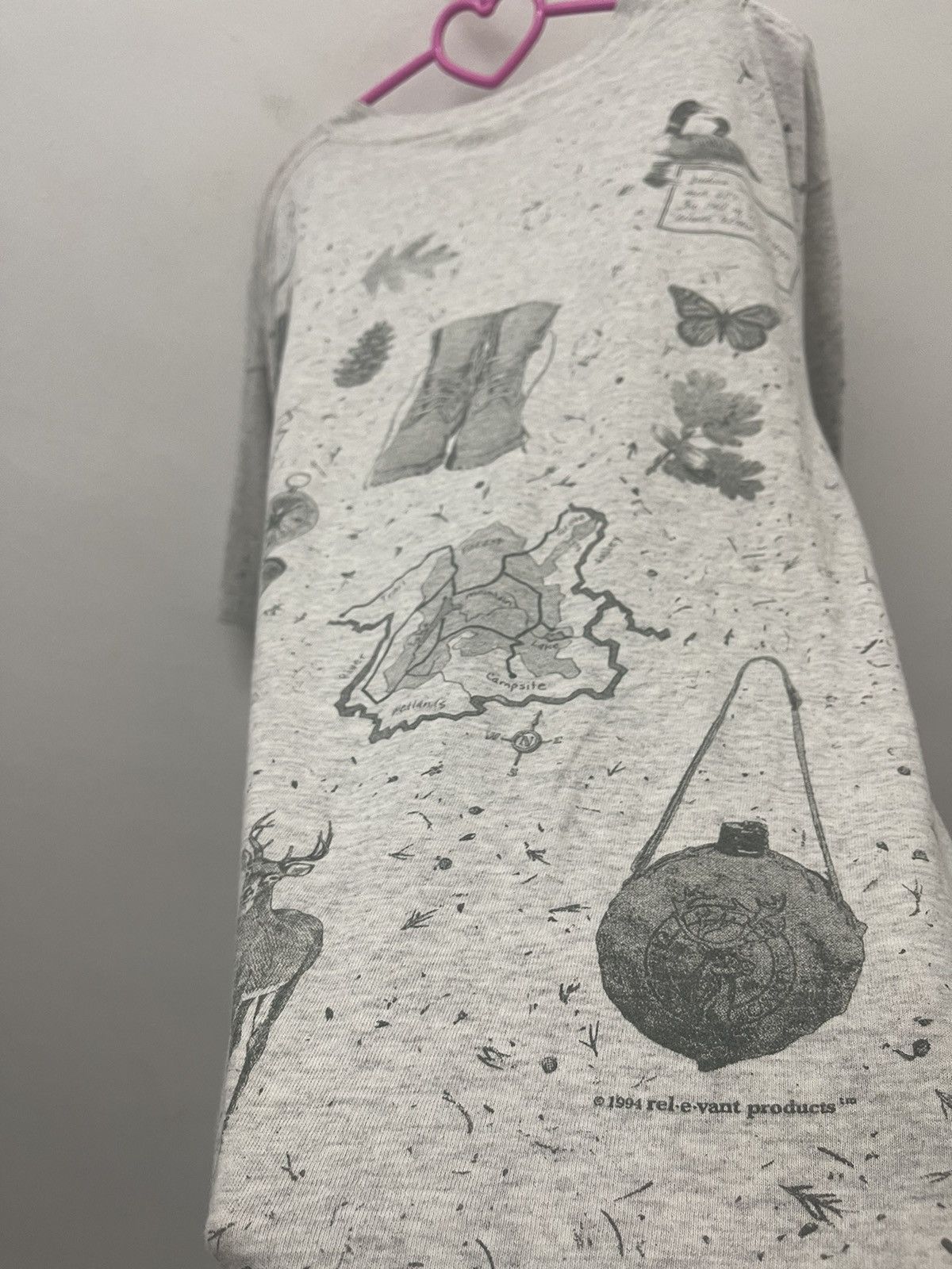 Vintage Rare Vintage REL E VANT Products 1994 Full All Over Print Size US L / EU 52-54 / 3 - 6 Thumbnail