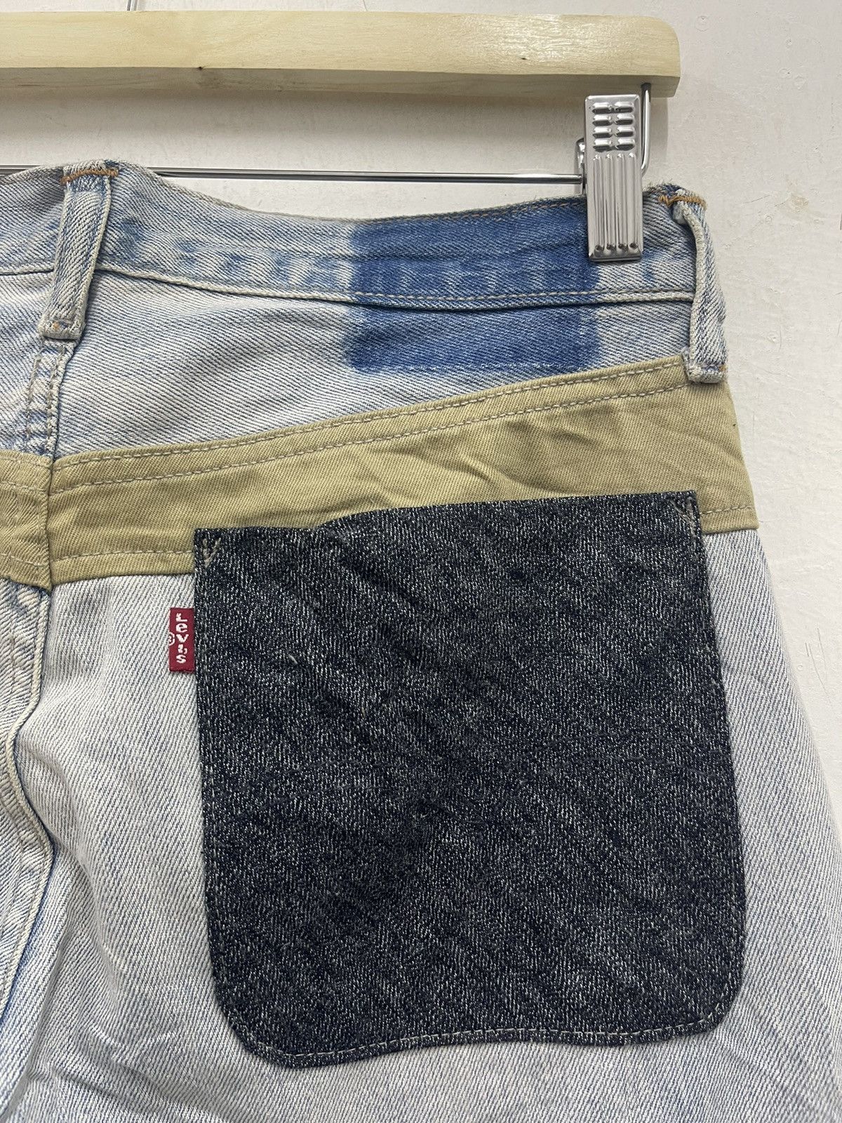 Levi's Vintage Clothing Rare LEVIS Strauss 501 Cropped Pocket Jeans Size US 29 - 3 Thumbnail