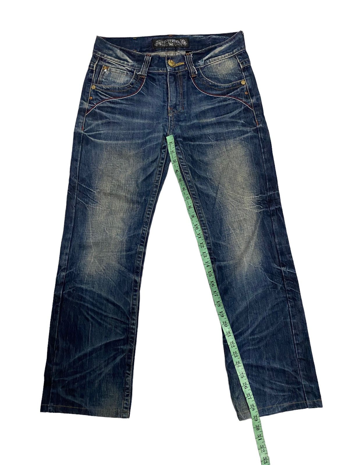 Vintage Vintage Red Pepper Japanese Distress Denim Jeans Size US 33 - 16 Thumbnail