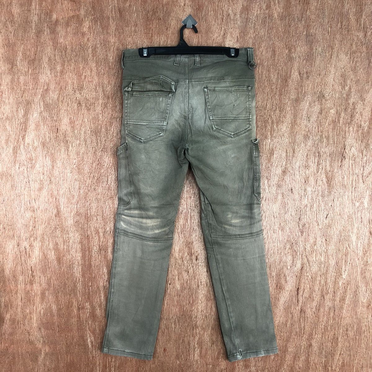 Japanese Brand DL Jack Work faded distressed Multipocket Cargo Pnats #c936 Size US 29 - 8 Thumbnail